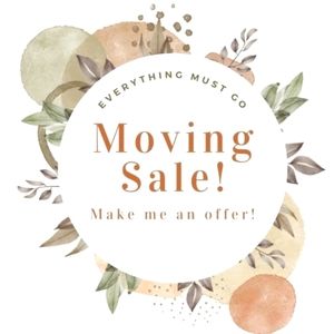 ** Moving Sale! Make me an offer! **